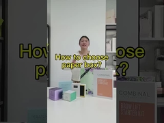 맞춤형 화장품 종이 상자 피부 관리 상단 및 하단 포장 블러스터 트레이