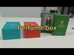 50ml 100ml 종이 흰색 향수 상자 개인화 향수 포장 상자 폼 트레이