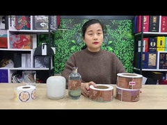 물병 포장용 방수 복면 종이 스티커 라벨