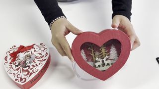 하트박스 초콜릿 선물 포장 아이디어