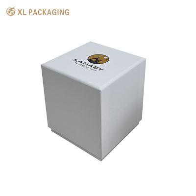 주문 에코 친화적 선물 포장 상자 흰색 카드보드 종이 향기 촛불 선물 상자 online manufacture