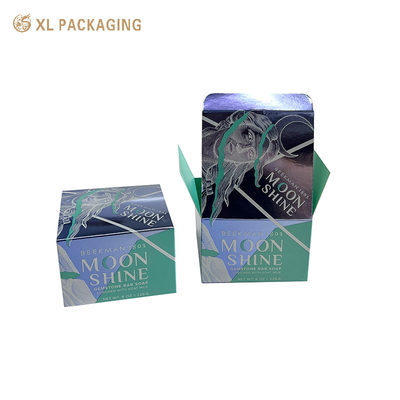 주문 골드 포일 폴더블 카드 박스 피부 관리를 위해 사용자 정의 된 카드 online manufacture