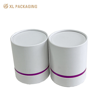 주문 사용자 지정 로고 실린더 둥근 촛불 종이 튜브 포장 상자 흰 촛불 종이 상자 online manufacture