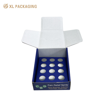 주문 커스텀 인쇄 카드보드 선반 종이 배송 슈퍼마켓을 위한 접는 디스플레이 박스 online manufacture