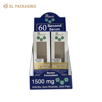 주문 피부 관리 노러브 종이 상자 포장 노러브 소매 디스플레이 상자 사용자 정의 online manufacture
