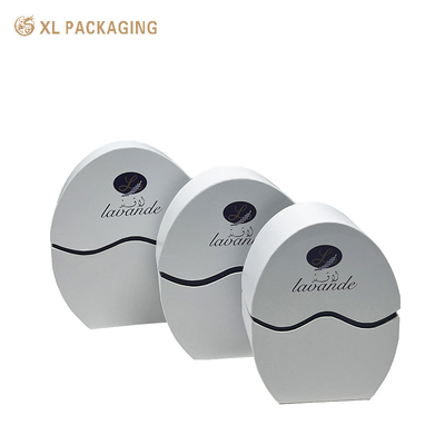 주문 도매 주문 된 달걀 모양 과자 초콜릿 상자 흰색 보라색 화장품 선물 포장 상자 online manufacture