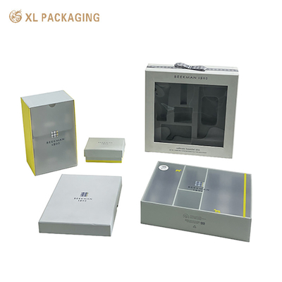 주문 맞춤형 화장품 종이 상자 피부 관리 상단 및 하단 포장 블러스터 트레이 online manufacture