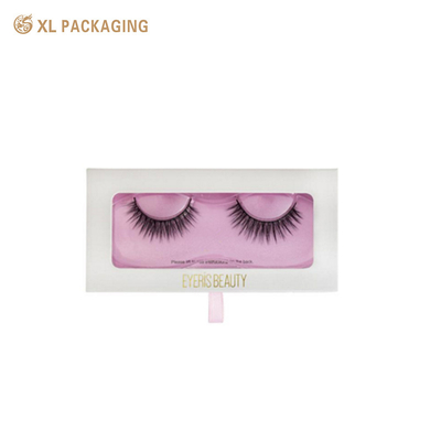 주문 소매 주문 인쇄 딱딱한 고리 종이 상자 화장품 종이 상자 가짜 눈꺼풀 포장 상자 online manufacture