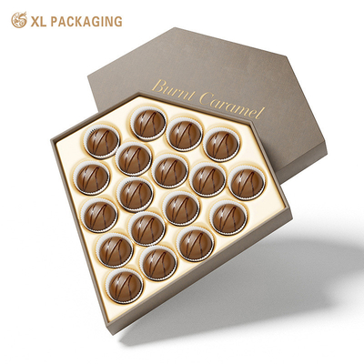 주문 오프셋 인쇄 매카룬 종이 포장 상자 주문 디자인 다이아몬드 모양 초콜릿 online manufacture