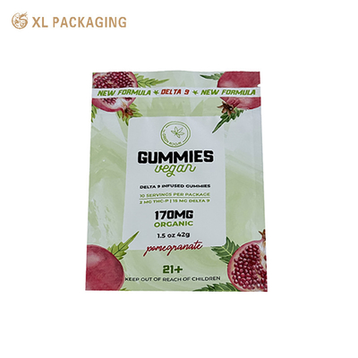 주문 냄새 방지 Ziplock 포장 봉지 다시 닫을 수 있는 1 그램 4g 주문 인쇄 된 과자 3.5g Mylar 가방 online manufacture