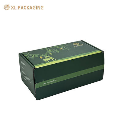 주문 자동 잠금 디자인과 평면 포장 구조를 가진 사용자 지정 풀 컬러 인쇄 된 코러게이트 메일 상자 온라인 제조