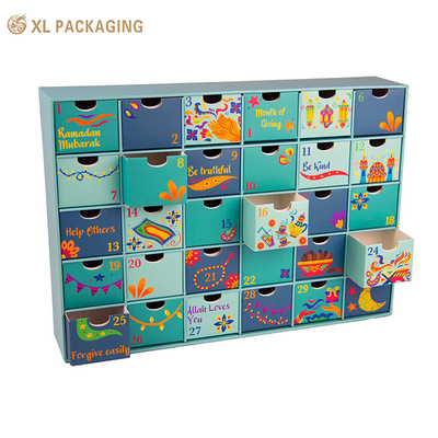 주문 24 pcs 드로이어 선물 상자 종이 화장품 크리스마스 추석 달력 포장 상자 online manufacture