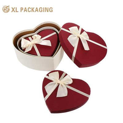 주문 주문형 종이 카드보드 뚜?? 베이스 심장 모양 상자 립스틱 럭셔리 발렌타인 데이 선물 online manufacture