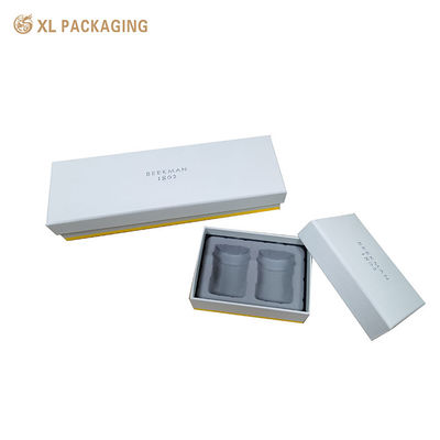 주문 무리 PVC 삽입을 가진 주문 화장용 크림 단지 포장 상자 온라인 제조
