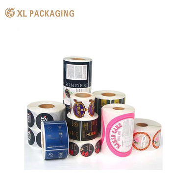 주문 XL 패키지 맞춤형 종이 스티커 라벨 5000pcs 롤 맞춤형 디자인 웨딩 스티커 원형 꽃 장식 온라인 제조