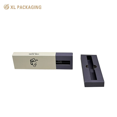 주문 350gm 백색 크래프트 종이 엠보스 카드 종이 화장품 상자 향수용 포장 OEM 용납 online manufacture