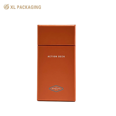 주문 패키지 선물 상자 비벨 앵글 립스틱 종이 상자 오렌지 담배 상자 사용자 지정 로고 online manufacture