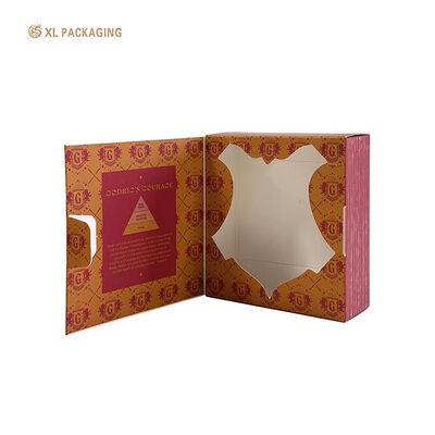 주문 Cardboard Soap Packaing Boxes Folding Paper Box Gold Foil Logo Recyclable Soap Box With Window 온라인 제조