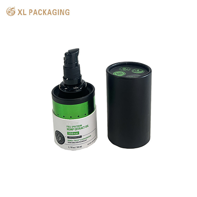 XL 패키지 맞춤 패키지 상자 맞춤 인쇄 에센셜 오일 페이퍼 튜브 흰색 검은색 30ml 에센셜 오일 페이퍼 튜브 패키지