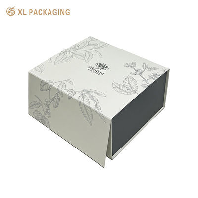 Luxury Magnetic Rigid Gift Box with 2mm Rigid Paperboard and Magnetic Flip Lid for Custom Logo Printing 로고 인쇄를 위한 2mm 강직 종이판과 마그네틱 플립 Lid
