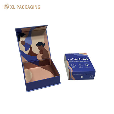 친환경 북 스타일의 견고한 선물 상자에 2mm 두께의 고급 아트지를 사용한 맞춤형 럭셔리 마그네틱 클로저 박스