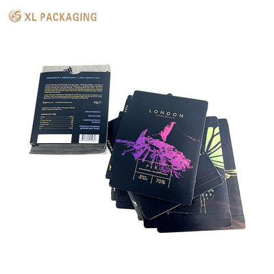 인쇄된 돋을새김된 로고를 가진 음식 급료 Foldable 마분지 초콜릿 바 상자