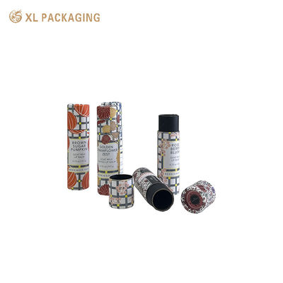 사용자 지정 종이 튜브 입술 발암 용기, 1.5mm 카드보드 종이 튜브, 157gsm 코팅 된 종이 화장품 실린더 입술 스틱 포장