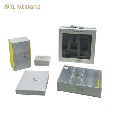 PVC 전망 창과 함께 주문 인쇄 피부 관리 상자