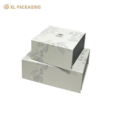 은 엽록지 로고와 함께 고급 접이식 차 선물 상자 차 봉지, 차 캔 및 커피 팩을 위한 평면 포장 접이식 포장 상자