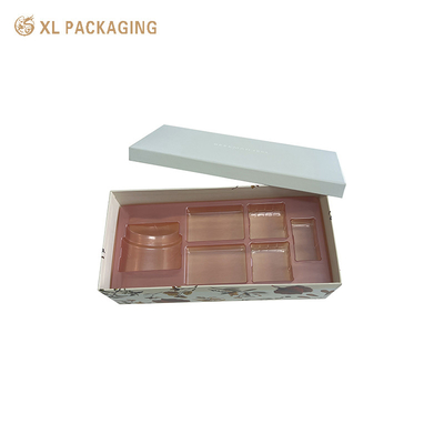 스킨케어 커스텀 크기 157gsm 재료 화장품 흰색 인쇄 꽃 디즈니 인증서 뚜?? 과 기본 선물 상자