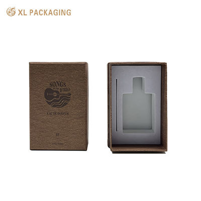 50ml 100ml 종이 흰색 향수 상자 개인화 향수 포장 상자 폼 트레이