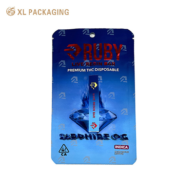 열 밀착 Mylar Zipper Bag 알루미늄 필름 플라스틱 Zip Top 재사용 저장 가방