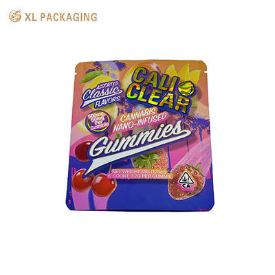 사용자 지정 인쇄로 다시 닫을 수 있는 Mylar Ziplock 가방