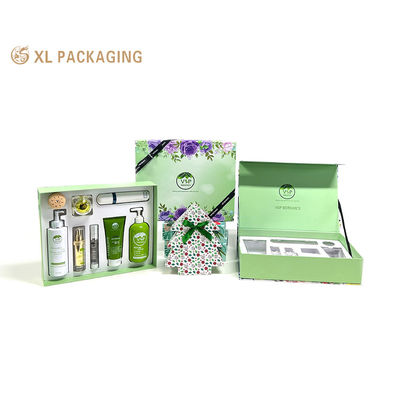 XL 패키지 사용자 지정 패키지 박스 공장 친환경 사용자 지정 로고 자석 닫기 대형 고급 화장품 박스 휴지판이 있는 피부 관리 포장재 내구성 고지판 선물 및 브랜드에 적합