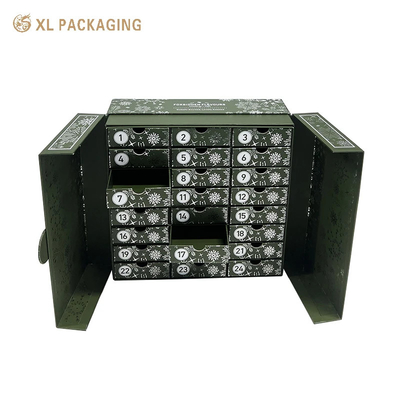 XL 패키지 맞춤형 선물 상자 패키지 자신만의 패키지를 만들 수 있습니다. 차봉지 Advent Calendar Box Ramanda Double Door 크리스마스 Advent Calendar Paper Box 24 Days For Tea